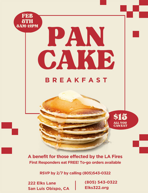 Pancake Benefit Breakfast