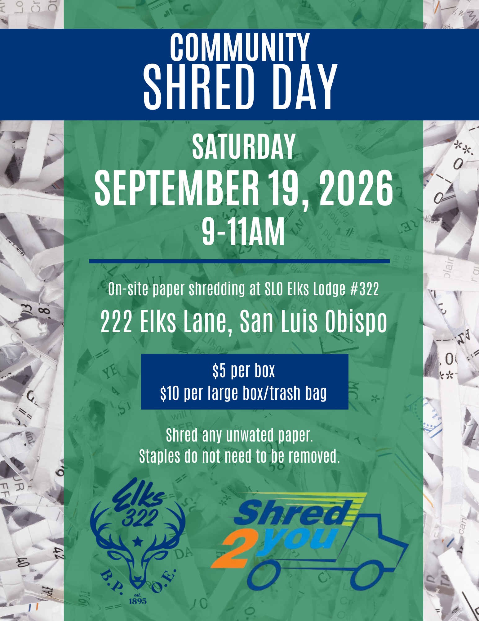 Community Shred Day